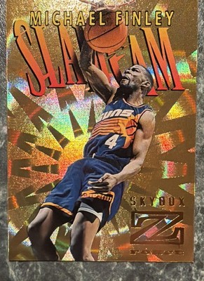 1996-97 Skybox Z Force - Slam Cam Michael Finley #SC2