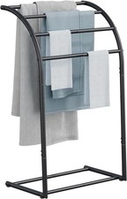 Free Standing Towel Rack Pool Towel Rack Outdoor 4 Tier Towel Racks for Bathroom