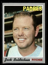 Jack Baldschun 1970 Topps Card #284