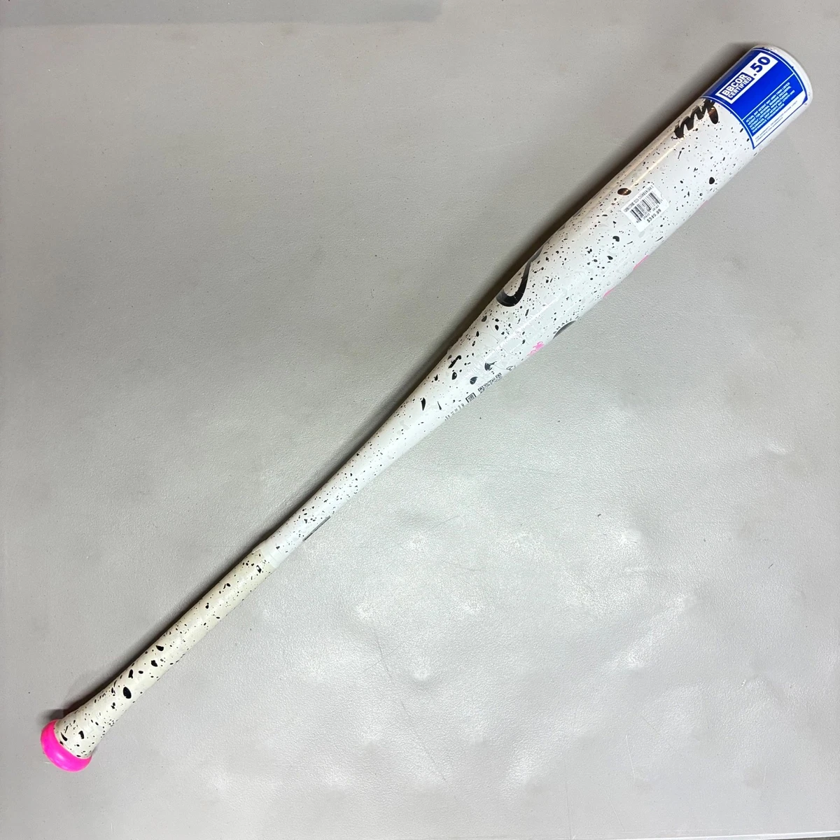 Bate de béisbol Combat MFG Spec A1 galletas y crema BBCOR blanco 32 pulgadas/29 oz
