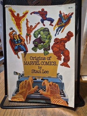 Origins of Marvel Comics, by Stan Lee (1974, Simon & Schuster) TPB
