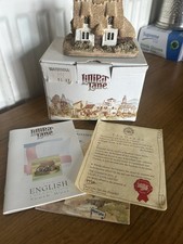 Lilliput Lane Clare Cottage Vintage Ornament Boxed With Deeds