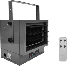 Garage Heater 7500W Electric Fan-Forced Heater - Wall/Ceiling Mount, Smart Tempe