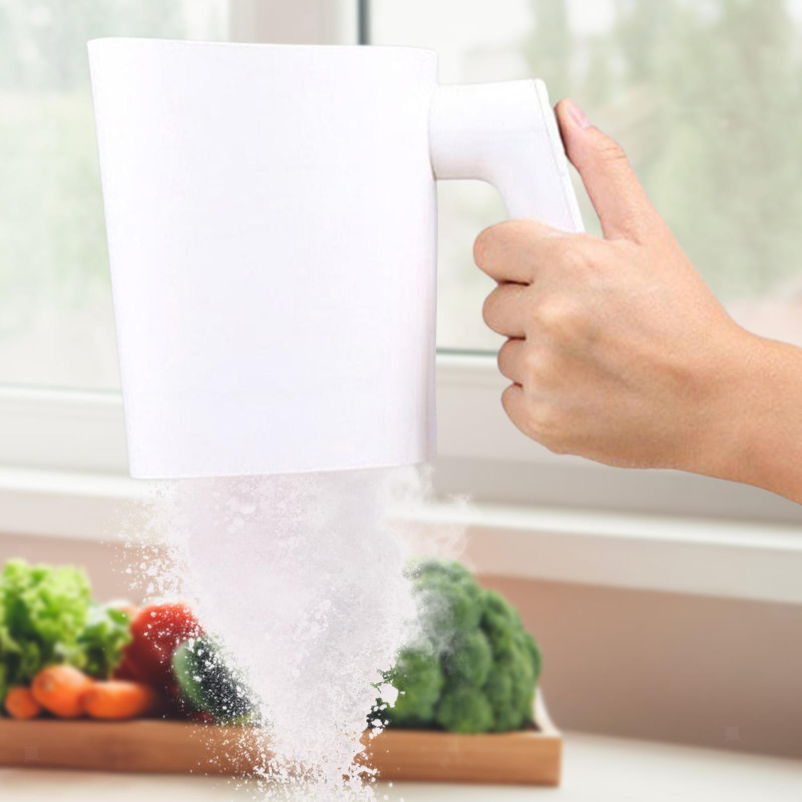 High-Capacity Electric Metal Flour Sifter for Efficient Baking and Cooking