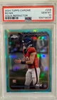 2024 Topps Chrome Bo Nix Aqua Refractor 173/199 PSA 10 GEM MT #206