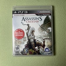 Assassin's Creed 3 III PS3 Sony PlayStation 3 CIB Complete In Box