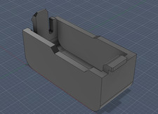 WiFi Card Antenna Cover for HP Elite/prodesk 600 800 400 G1 DM Mini 3d printed