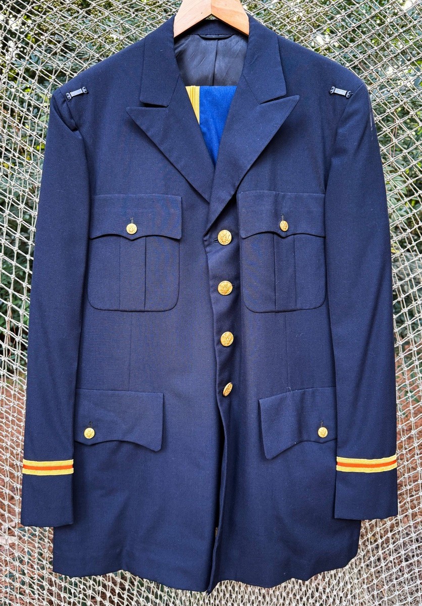 Vintage US Army Signal Corps Colonel's Dress Blue Uniform Jacket & Trousers