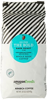 Fresh, Dark Roast, Whole Bean Coffee, 32 Oz