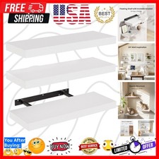 Floating Shelves, Wall Shelves for Bathroom/Living Room/Bedroom/Kitchen Decor...