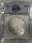 1921  S$1 MORGAN DOLLAR ICG - MS63 UNCIRCULATED VERY NICE COIN