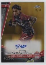 Jahkeele Marshall-Rutty Chrome 2024 Gold Refractor /50 Auto