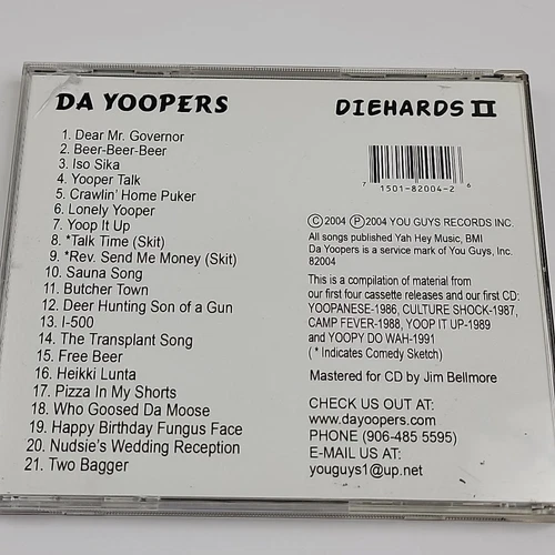 Da Yoopers Diehards II CD **Buy 2 Get 3 Free** - Picture 2 of 2