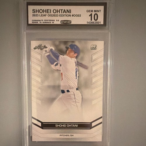 2023 Leaf OG2023 Edition - Shohei Ohtani #OG-02 Gem Mint 10 CCG