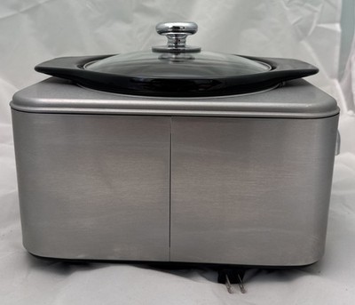 Cuisinart Programmable Slow Cooker 4qt PSC-400 Stainless Steel