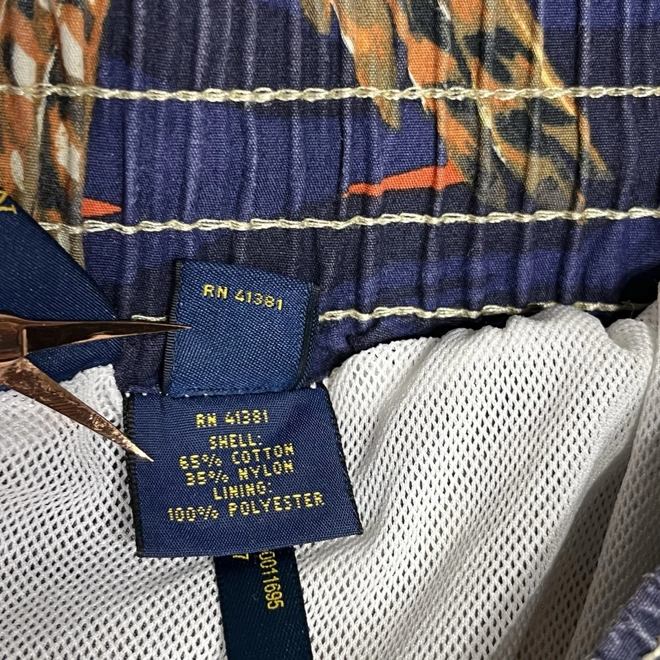 Bañador Polo Ralph Lauren Para Hombre Talla L Malla Forrado Dragón Serpiente Tigre Tropical Foto 4 de 4