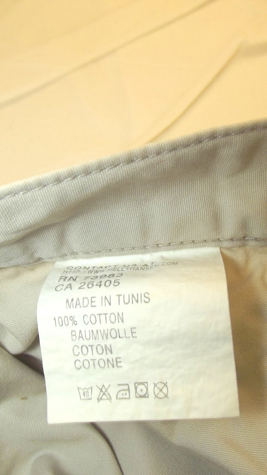 Helly Hansen Men's Bermuda Shorts L Beige Chino Shorts image 7
