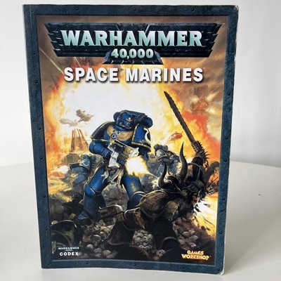 Warhamner 40K Codex ''Space Marines'' paperback book Games Workshop 2008