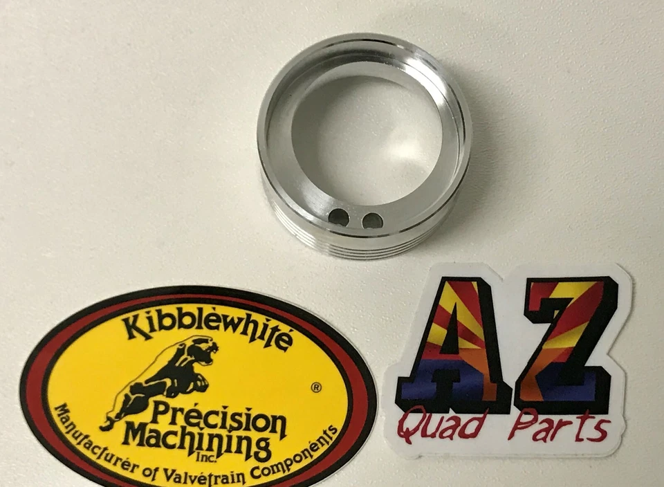 04 05 Honda TRX450R TRX 450R Billet Aluminum Keihin FCR Carburetor Carb Adapter  - Image 4 of 4