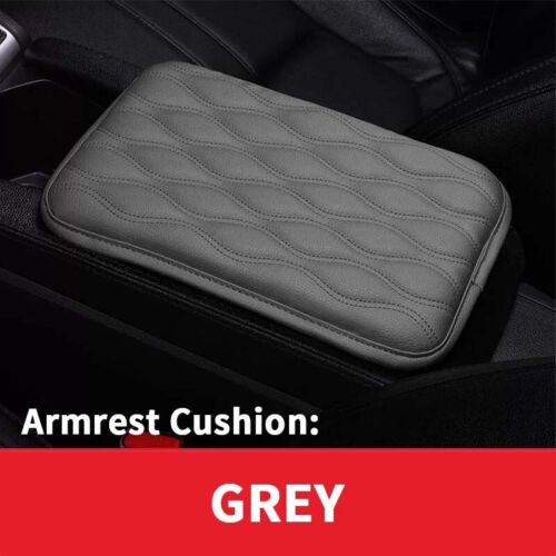 5-Color Universal Car PU Leather Armrest Cushion Pad Seat Box Cover Protector - Picture 15 of 16