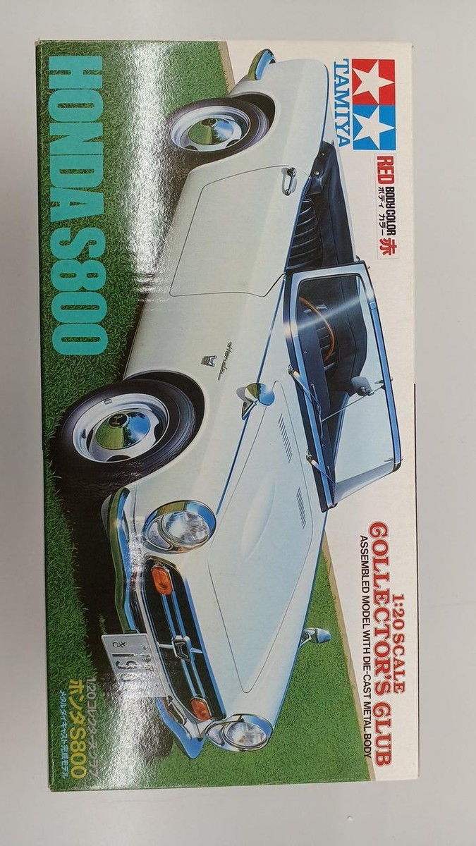 TAMIYA 1/20 HONDA S800 美品 Tamiya Collectors Club Honda S800 1/20 | eBay