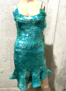cd green dresses La Prestic Ouiston Green Dragon Silk Shirt Dress – Thistle Hill main image 1