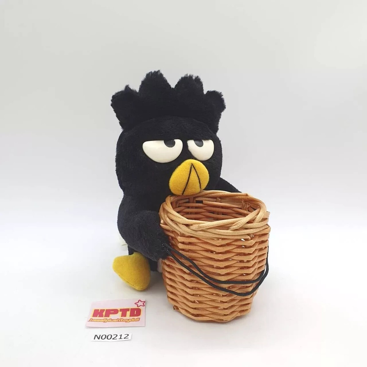 Bad Badtz Maru N212 Sanrio Basket 1995 Vintage Plush 6