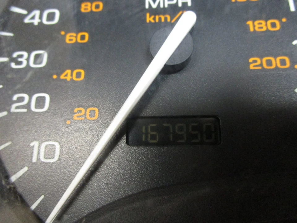 00 01 Saturn SC1 conjunto de instrumentos velocímetro 167K milhas 2000 2001 21025091 - Imagem 2 de 4