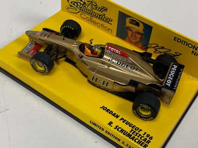 1/43 Minichamps Jordan Peugeot 196 Test car R. Schumacher Benson