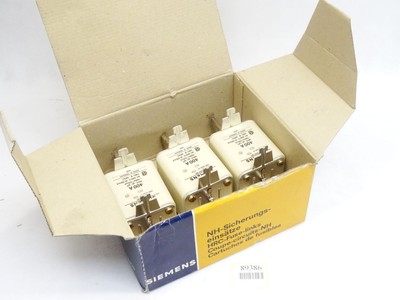 Siemens NH-Sicherungseinsätze 400A 3NA3360 / Inhalt : 3 Stück / Neu OVP