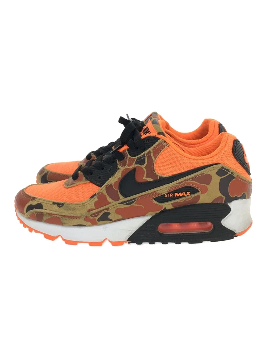 NIKE AIR MAX 90 SP ORANGE CAMO CW4039-800 Men US6 24cm used