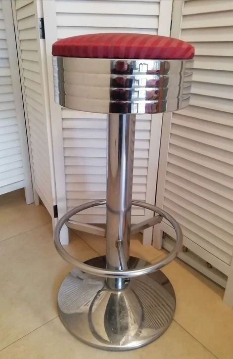 Barhocker, Spielautomatenhocker, Retro Einzelstück