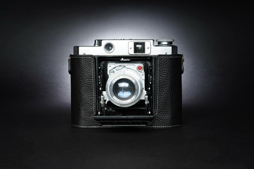 Genuine Real Leather Half Camera Case Bag Cover for Mamiya Six 6 Folding Camera - Picture 9 of 16