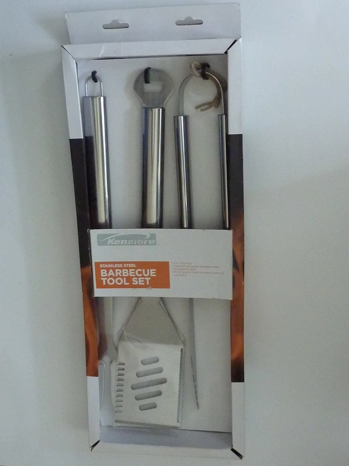  KENMORE STAINLESS STEEL BARBECUE TOOL SET - Image 2 of 3