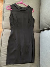 DOLCE & GABBANA black brocade  dress IT 40  