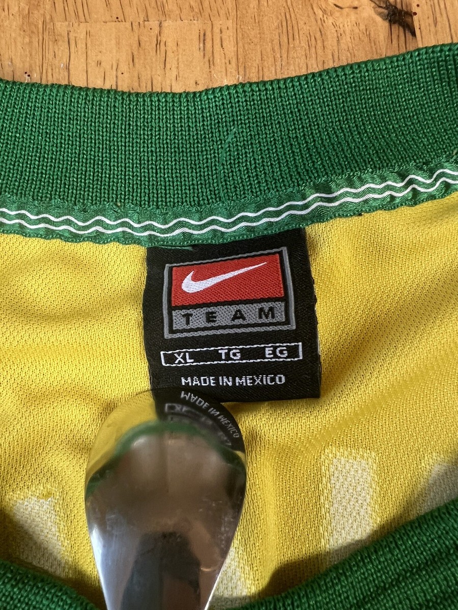 Nike ブラジル代表 Ronaldo 9 XL RONALDO #9 Brazil Soccer Jersey Shirt Size G / Large