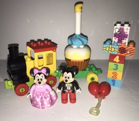 Lego Duplo 10597 Birthday Parade Set Disney Mickey Minnie Mouse Train 21 Pieces