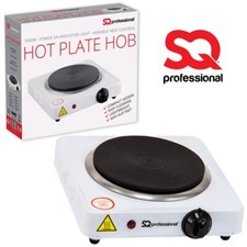 Hot Plate Electric Cooker Single Portable Table Top Kitchen Hob Stove 1000W