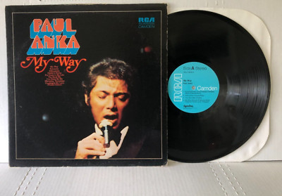 Paul Anka MY WAY Original 1974 RCA Camden VG/VG+