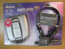 MEMOREX COMPACT DISC PLAYER MD6110CP CAR KIT INCLUDED