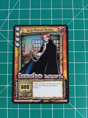 Rothaarige Schäfte Silber Selten 2005 One Piece The Quest Begins CCG CH005