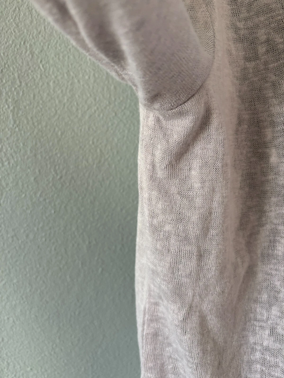 VETEMENTS Felpa con cappuccio da donna resistente alle intemperie semi trasparente a maniche lunghe taglia small