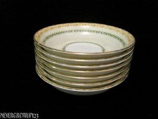 (7) VINTAGE NORITAKE RIBERA 3727~FRUIT~DESSERT~SAUCE~BERRY BOWLS~EUC