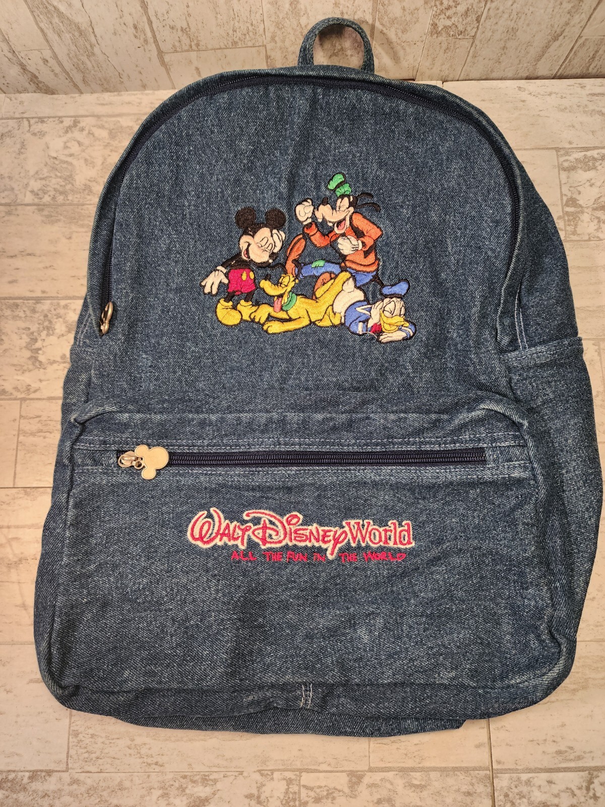Disney World Blue Backpack for Theme Park Adventures-image