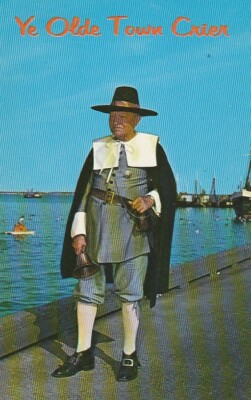 Postkarte YE OLDE TOWN CRIER - Provincetown, Cape Cod, Mass., USA