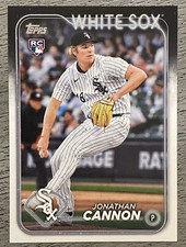 2024 Topps Update Series #US347 Jonathan Cannon RC Chicago White Sox