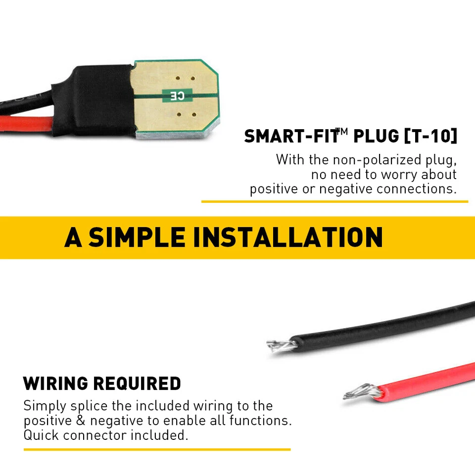 4 X Interior Door Panel Light Reflector For 99-07 Ford Super Duty F250 F350 F450 - Image 2 of 4