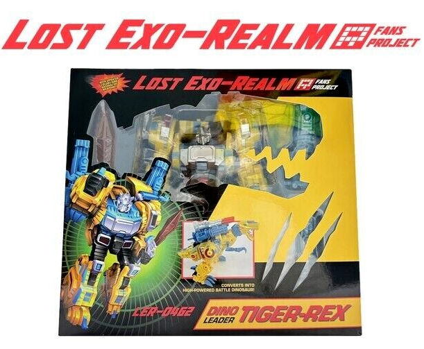 NEW SEALED FansProject Grimlock G2 Tiger-Rex | TFcon LA 2023