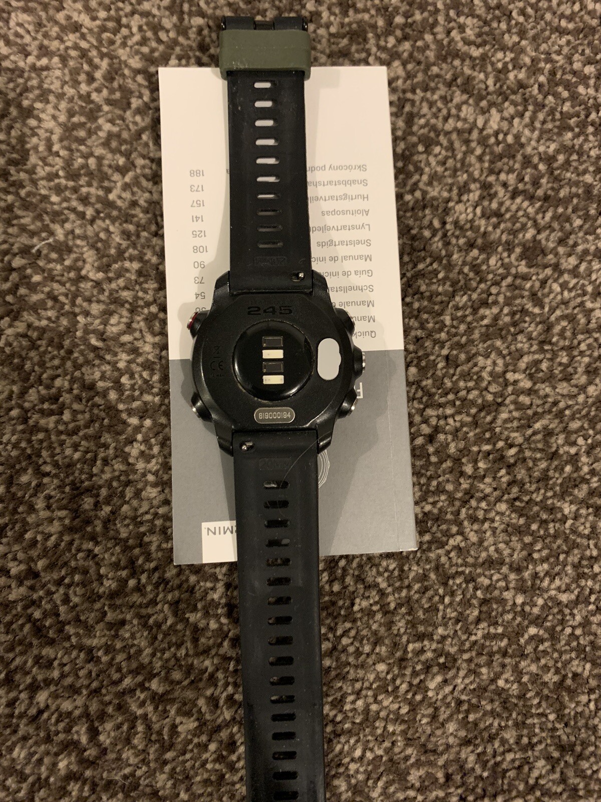 Garmin Forerunner 245 GPS running watch eBay