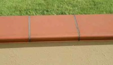 Coprimuro Doppio Toro in Cotto con Trattamento Idrorepellente Cotto Furnò  4 Pz